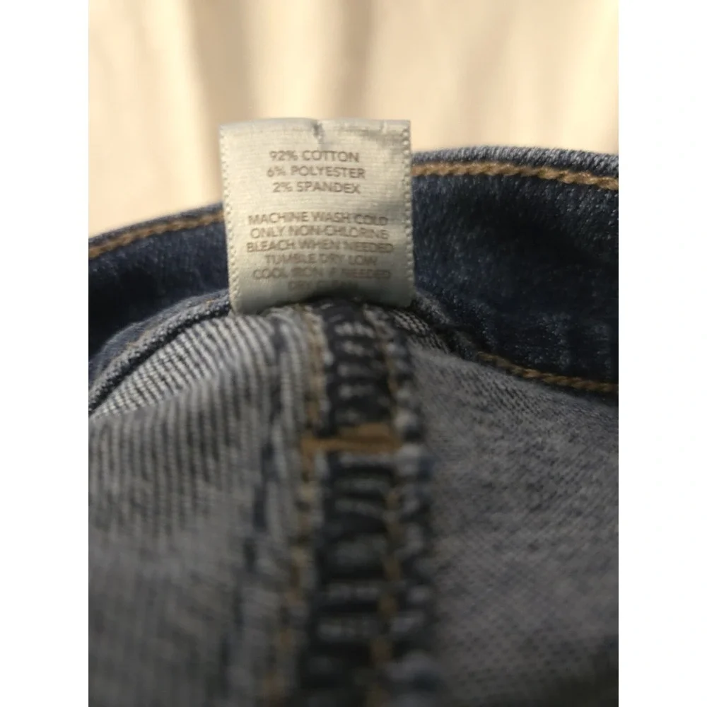 Loft Jeans Women's‎ Size 4 Modern Skinny Crop 5 Pocket Blue Jeans